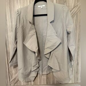 Mystree Women's Cream Trench Coat